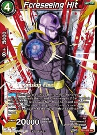 Foreseeing Hit (Championship Final 2019) - Tournament Promotion Cards - Dragon Ball Super: Masters card