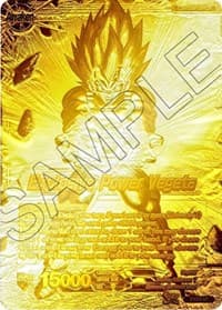 Vegeta // Explosive Power Vegeta (Championship Final 2019) (Gold Metal Foil) - Tournament Promotion Cards - Dragon Ball Super: Masters card