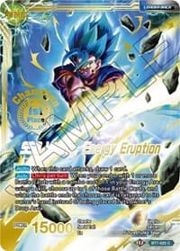 Son Goku & Vegeta // SSB Vegito, Energy Eruption (Championship Final 2019) (1st Place) - Tournament Promotion Cards - Dragon Ball Super: Masters card