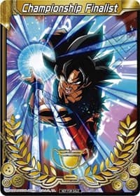 Championship Final 2019 Merit Card (Finalist) - Tournament Promotion Cards - Dragon Ball Super: Masters card