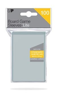 Lite Standard American Board Game Sleeves - 56mm X 87mm (100-Pack) - Ultra Pro Card Sleeves - Card Sleeves card