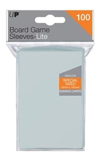 Lite Special Sized Board Game Sleeves - 65mm X 100mm (100-Pack) - Ultra Pro Card Sleeves - Card Sleeves card