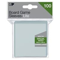 Lite Special Sized Board Game Sleeves - 69mm X 69mm (100-Pack) - Ultra Pro Card Sleeves - Card Sleeves card