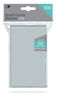Lite Tarot Sized Board Game Sleeves - 70mm X 120mm (100-Pack) - Ultra Pro Card Sleeves - Card Sleeves card