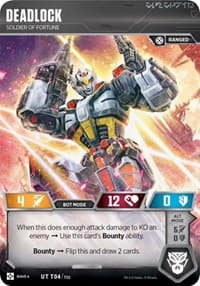 Deadlock - Soldier Of Fortune - War for Cybertron: Siege II - Transformers TCG card