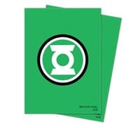 Justice League Standard Deck Protector Sleeves - Green Lantern (65-Pack) - Ultra Pro Card Sleeves - Card Sleeves card