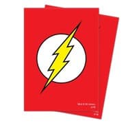 Justice League Standard Deck Protector Sleeves - The Flash (65-Pack) - Ultra Pro Card Sleeves - Card Sleeves card