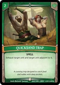 Quicksand Trap - Revelations - Argent Saga TCG card