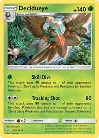 Decidueye - SM - Cosmic Eclipse - Pokemon card