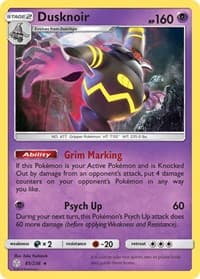 Dusknoir - SM - Cosmic Eclipse - Pokemon card