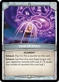 Sigil of Exile - Revelations - Argent Saga TCG card
