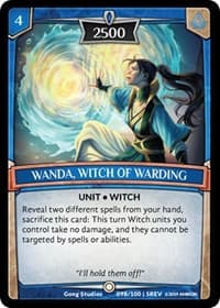 Wanda, Witch of Warding - Revelations - Argent Saga TCG card