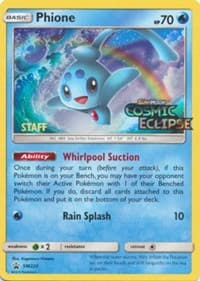 Phione - SM220 (Prerelease) [Staff] - SM Promos - Pokemon card