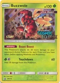 Buzzwole - SM218 (Prerelease) [Staff] - SM Promos - Pokemon card