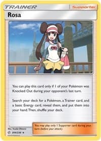 Rosa - Deck Exclusives - Pokemon card