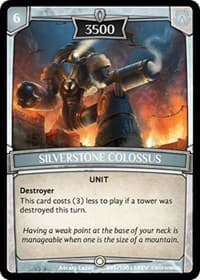 Silverstone Colossus - Revelations - Argent Saga TCG card