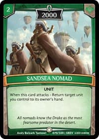 Sandsea Nomad - Revelations - Argent Saga TCG card