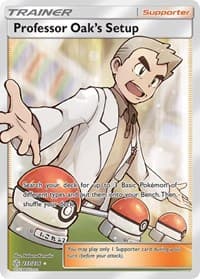 Professor Oak's Setup (Full Art) - SM - Cosmic Eclipse - Pokemon card