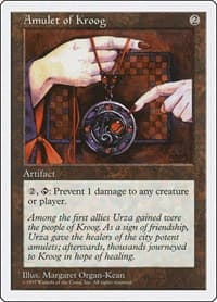 Amulet of Kroog - Fifth Edition - Magic: The Gathering card
