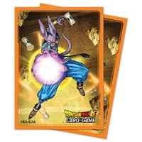 Standard Deck Protectors for Dragon Ball Super CCG - Beerus (65-Pack) - Ultra Pro Card Sleeves - Card Sleeves card