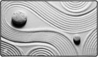 Rubber Playmat - Zen Garden - Legion Premium Supplies Playmats - Playmats card