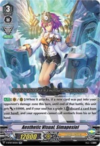 Aesthetic Visual, Simapesiel - V-BT07: Infinideity Cradle - Cardfight Vanguard card