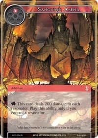 Sanguine Arena - Alice Origin - Force of Will card