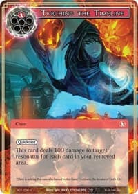 Torching the Timeline - Alice Origin - Force of Will card