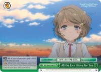 All the Lies I Have for You - Rascal Does Not Dream of Bunny Girl Senpai - Weiss Schwarz card