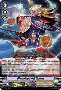 Gleaming Lord, Uranus - V-TD09: Shinemon Nitta - Cardfight Vanguard card