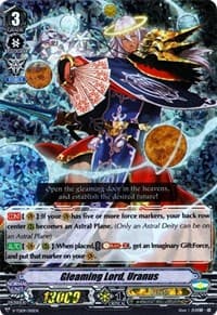 Gleaming Lord, Uranus (RRR Foil) - V-TD09: Shinemon Nitta - Cardfight Vanguard card
