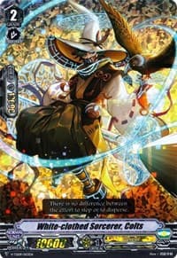 White-clothed Sorcerer, Colts (RRR Foil) - V-TD09: Shinemon Nitta - Cardfight Vanguard card