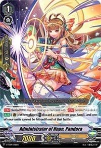 Administrator of Hope, Pandora - V-TD09: Shinemon Nitta - Cardfight Vanguard card