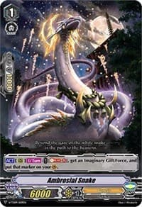 Ambrosial Snake - V-TD09: Shinemon Nitta - Cardfight Vanguard card