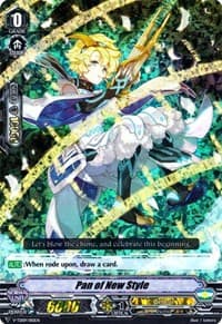 Pan of New Style (RRR Foil) - V-TD09: Shinemon Nitta - Cardfight Vanguard card