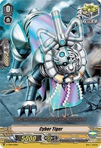 Cyber Tiger - V-TD09: Shinemon Nitta - Cardfight Vanguard card