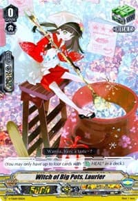 Witch of Big Pots, Laurier (RRR Foil) - V-TD09: Shinemon Nitta - Cardfight Vanguard card