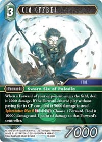 Cid (FFBE) - Opus X - Final Fantasy TCG card