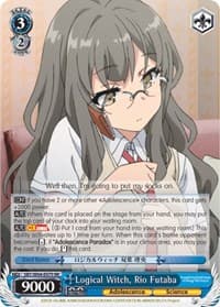 Logical Witch, Rio Futaba - Rascal Does Not Dream of Bunny Girl Senpai - Weiss Schwarz card