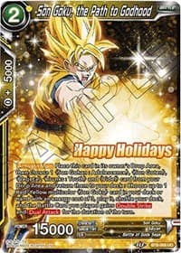 Son Goku, the Path to Godhood (Gift Box 2019) - Promotion Cards - Dragon Ball Super: Masters card