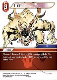 Ifrit - Opus X - Final Fantasy TCG card