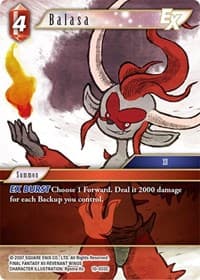 Balasa EX - Opus X - Final Fantasy TCG card
