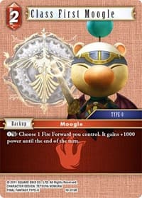 Class First Moogle - Opus X - Final Fantasy TCG card
