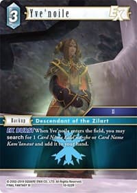 Yve'noile EX - Opus X - Final Fantasy TCG card