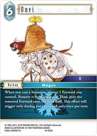 Unei - Opus X - Final Fantasy TCG card
