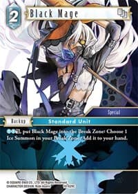 Black Mage - Opus X - Final Fantasy TCG card