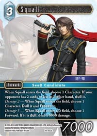 Squall - Opus X - Final Fantasy TCG card