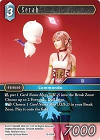 Serah - Opus X - Final Fantasy TCG card