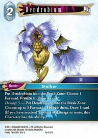 Dendrobium - Opus X - Final Fantasy TCG card