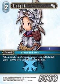 Knight (Luneth) - Opus X - Final Fantasy TCG card